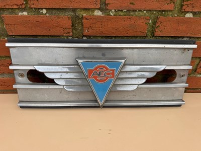Lot 865 - AEC LORRY GRILLE 25" X 10"