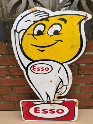 Lot 801 - MR DRIP ESSO ENAMEL REPRO SIGN 30" x 18"