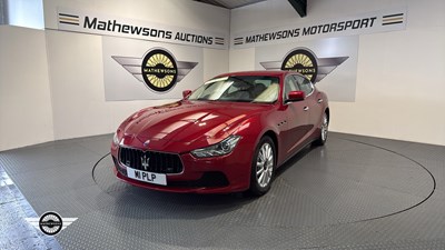 Lot 700 - 2015 MASERATI GHIBLI V6 AUTO