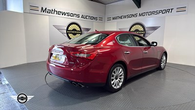 Lot 700 - 2015 MASERATI GHIBLI V6 AUTO