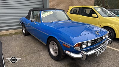 Lot 726 - 1978 TRIUMPH STAG