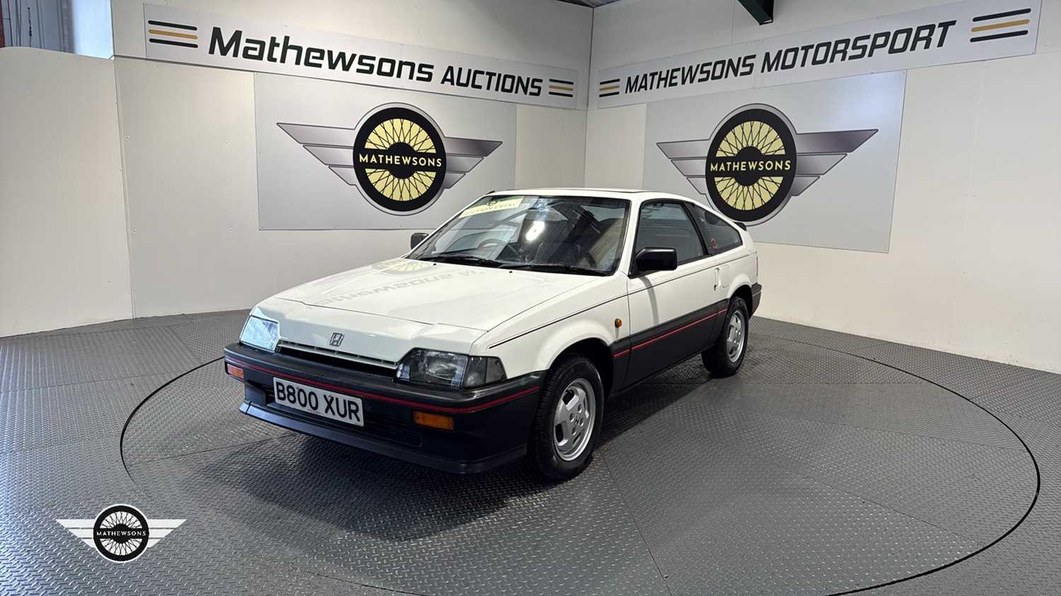 Lot 858 - 1985 HONDA CIVIC 3GM CRX