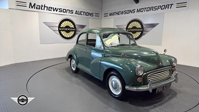 Lot 214 - 1969 MORRIS MINOR 1000