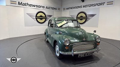 Lot 214 - 1969 MORRIS MINOR 1000