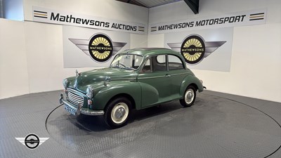 Lot 214 - 1969 MORRIS MINOR 1000