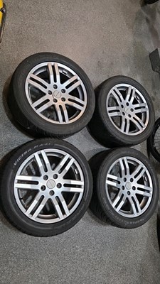 Lot 481 - SET OF FOUR VW 18" TRANSPORTER T5 , SPORTLINE ALLOY WHEELS 235/50 ZR18