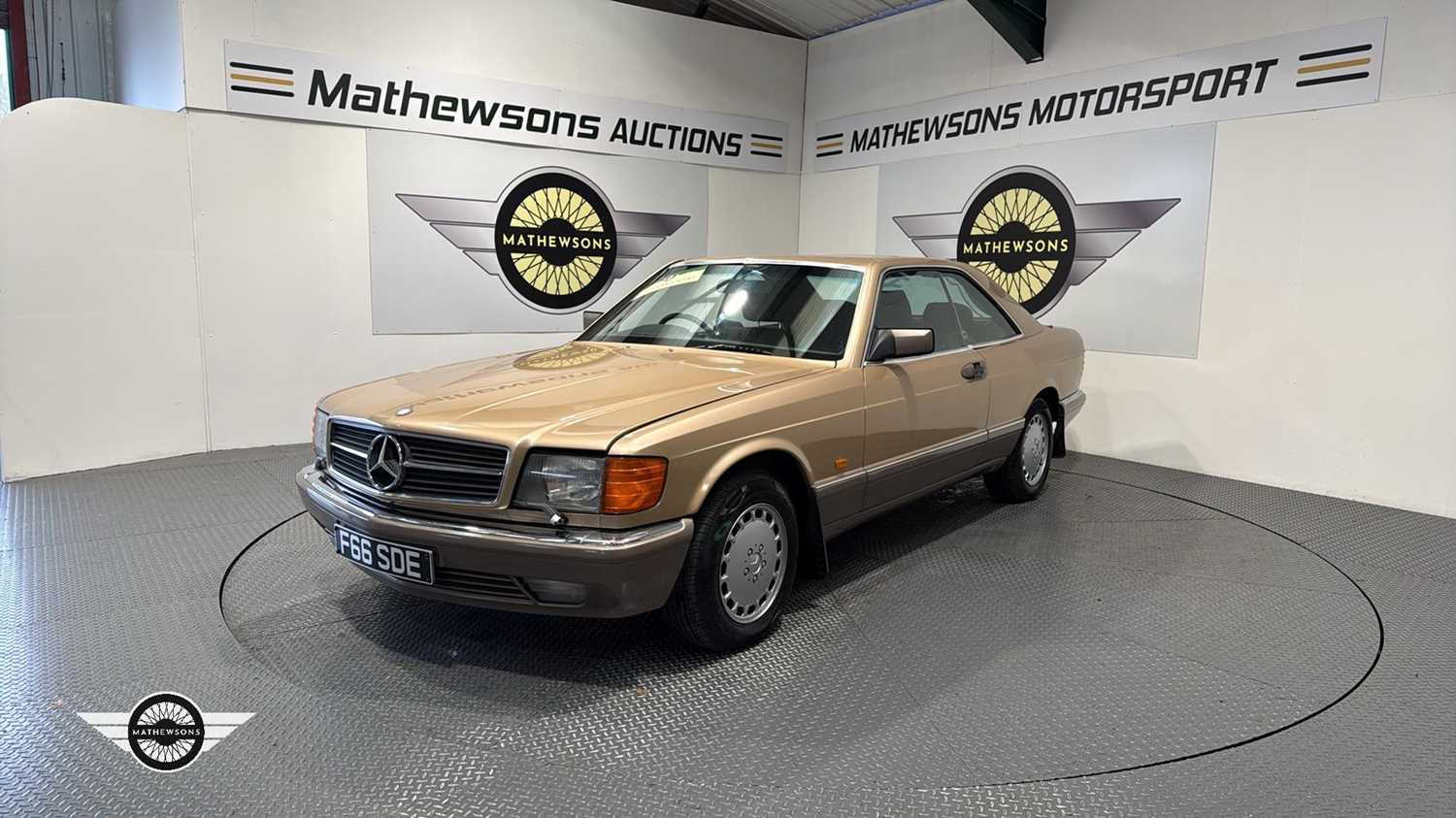 Lot 176 - 1988 MERCEDES 420 SEC AUTO