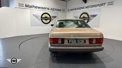 Lot 176 - 1988 MERCEDES 420 SEC AUTO