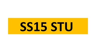Lot 188 - REGISTRATION ON RETENTION - SS15 STU