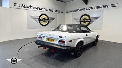 Lot 198 - 1980 TRIUMPH TR7 CONVERTIBLE