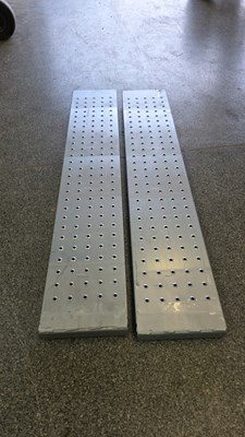 Lot 41 - RHINO RECOVERY LOADING RAMPS-HEAVY DUTY SWL 3 TON PER PAIR 5 FT LONG