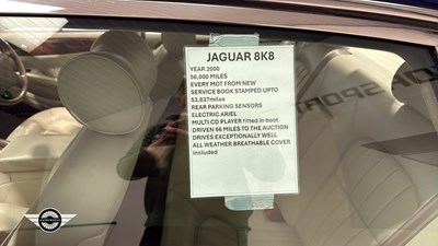Lot 6 - 2000 JAGUAR XJ8 AUTO
