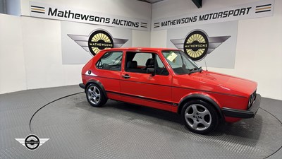 Lot 66 - 1983 VOLKSWAGEN GOLF GTI