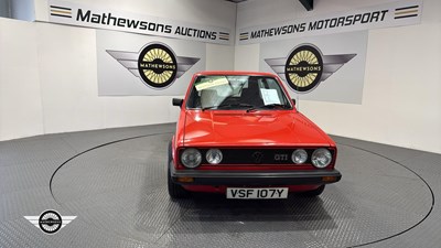 Lot 66 - 1983 VOLKSWAGEN GOLF GTI