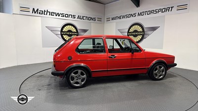 Lot 66 - 1983 VOLKSWAGEN GOLF GTI