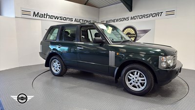 Lot 21 - 2003 LAND ROVER RANGE ROVER HSE TD6 AUTO