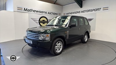 Lot 21 - 2003 LAND ROVER RANGE ROVER HSE TD6 AUTO