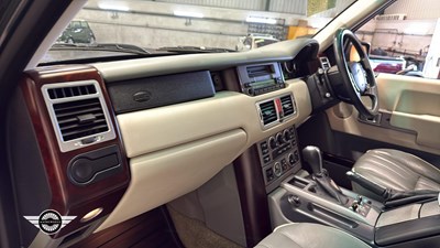 Lot 21 - 2003 LAND ROVER RANGE ROVER HSE TD6 AUTO