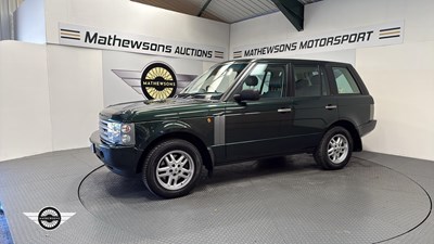 Lot 21 - 2003 LAND ROVER RANGE ROVER HSE TD6 AUTO