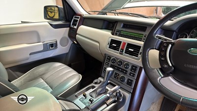 Lot 21 - 2003 LAND ROVER RANGE ROVER HSE TD6 AUTO