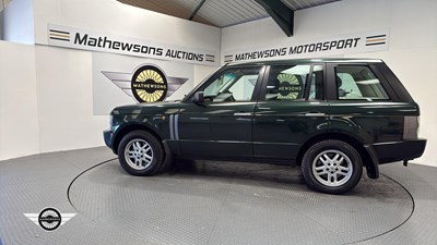 Lot 21 - 2003 LAND ROVER RANGE ROVER HSE TD6 AUTO