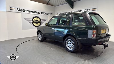 Lot 21 - 2003 LAND ROVER RANGE ROVER HSE TD6 AUTO
