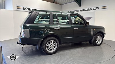 Lot 21 - 2003 LAND ROVER RANGE ROVER HSE TD6 AUTO