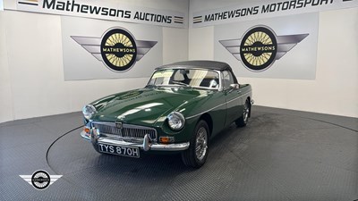 Lot 788 - 1969 MG B