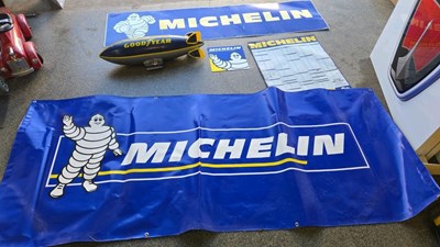 Lot 829 - MICHELIN & GOODYEAR SIGNS