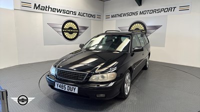 Lot 272 - 2001 VAUXHALL OMEGA MV6 AUTO