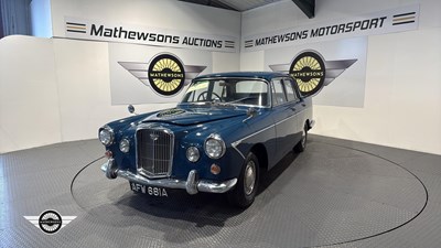 Lot 274 - 1963 WOLSELEY 6/110