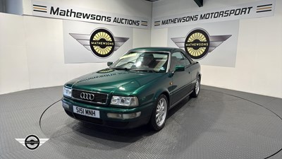 Lot 302 - 1998 AUDI CABRIOLET 1.8