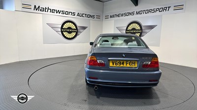 Lot 396 - 1999 BMW 318 CI