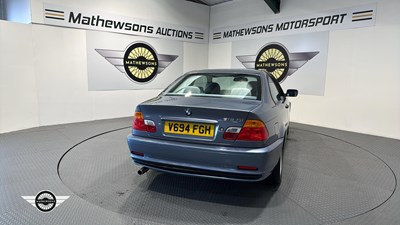 Lot 396 - 1999 BMW 318 CI