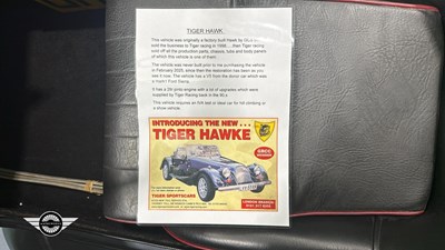 Lot 418 - TIGER HAWK KIT CAR BUILT ON A 1984 FORD SIERRA GHIA CHASSIS