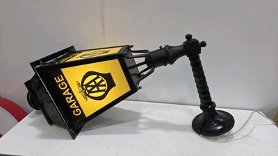 Lot 433 - AA GARAGE STYLE LARGE WALL MOUNTED LAMP 39" TALL