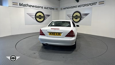 Lot 258 - 2000 MERCEDES SLK 200 KOMPRESSOR