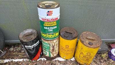 Lot 817 - 5 X 5 GALLON OIL CANS