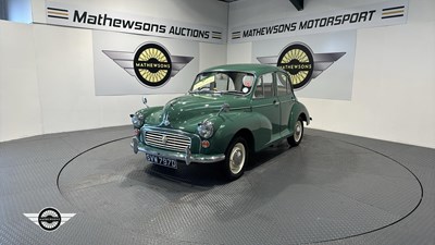 Lot 522 - 1966 MORRIS MINOR 1000