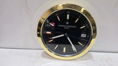 Lot 391 - VACHERON CONSTANTIN STYLE WALL CLOCK 16" DIA