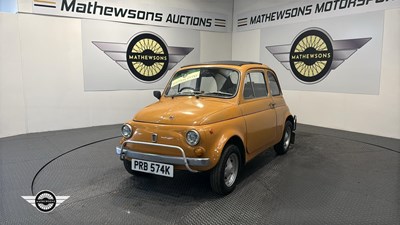 Lot 308 - 1971 FIAT 500L