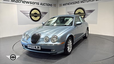 Lot 542 - 2003 JAGUAR S-TYPE V6 SE AUTO