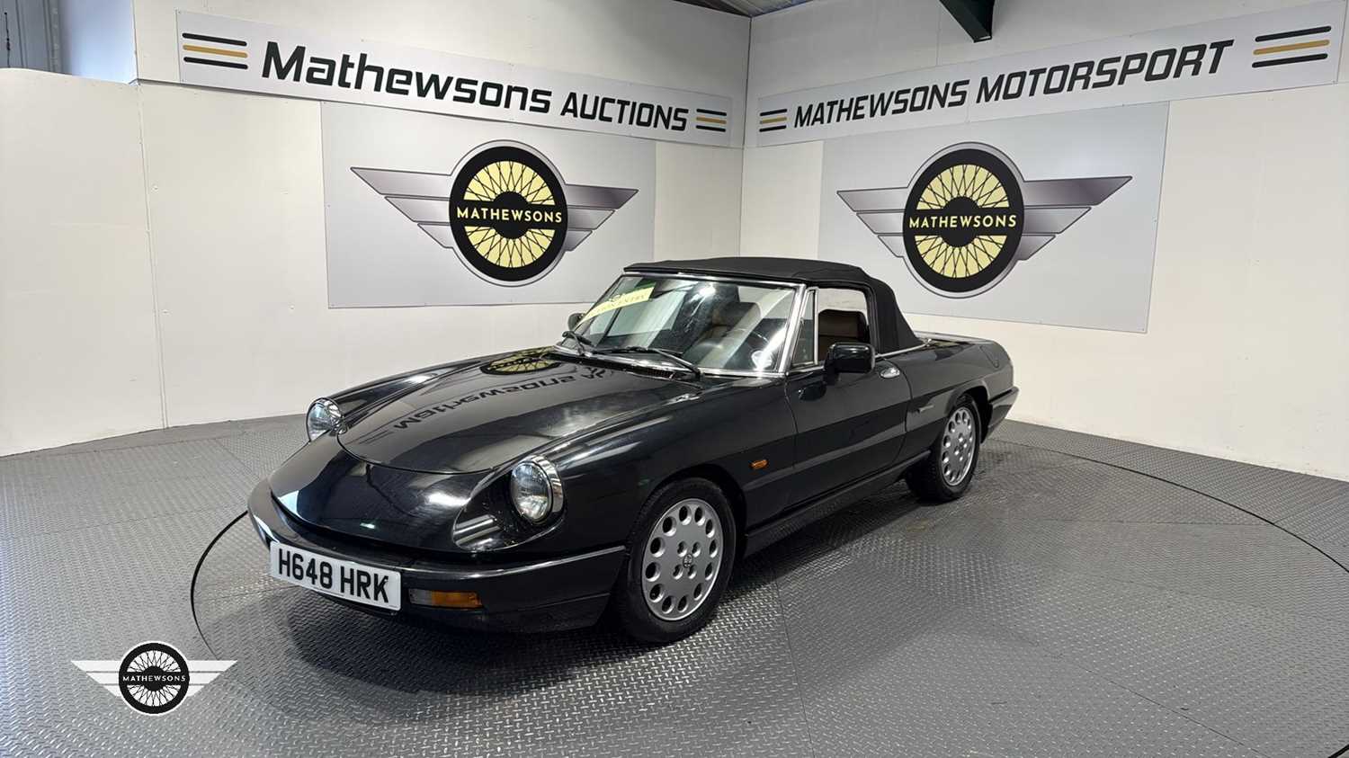 Lot 278 - 1991 ALFA ROMEO SPIDER 2.0