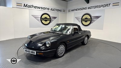 Lot 278 - 1991 ALFA ROMEO SPIDER 2.0