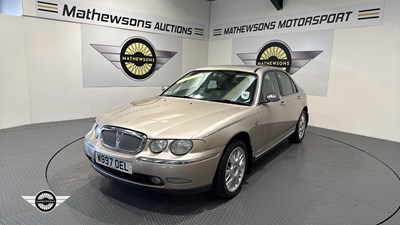 Lot 784 - 2000 ROVER 75 CONNOISSEUR SE AUTO