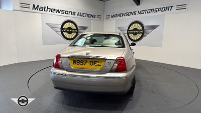 Lot 784 - 2000 ROVER 75 CONNOISSEUR SE AUTO