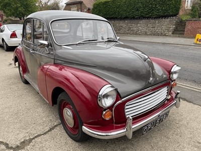 Lot 372 - 1966 MORRIS MINOR 1000