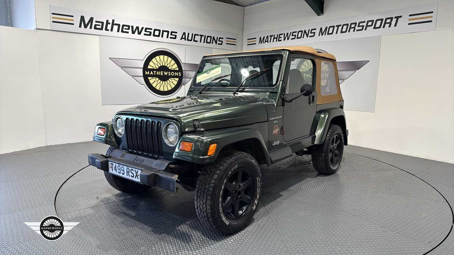 Lot 360 - 1999 JEEP WRANGLER 4.0 SAHARA