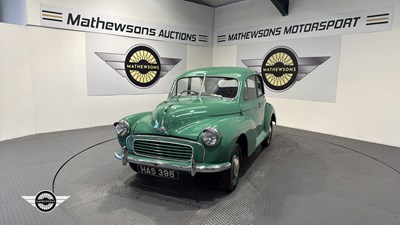 Lot 428 - 1955 MORRIS MINOR