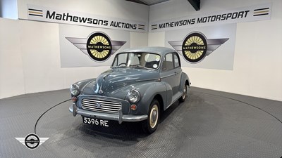 Lot 780 - 1959 MORRIS